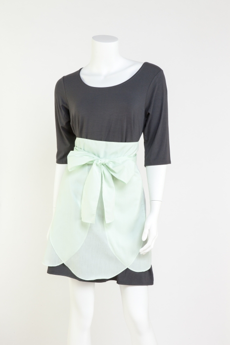 Mint Half Apron by Ann Perry Designs