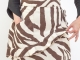 Zebra print Apron by Ann Perry Designs