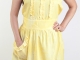 Yellow Ruffle Apron by Ann Perry Designs