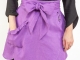 Purple Half Apron by Ann Perry Designs