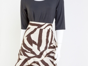 Zebra print Apron by Ann Perry Designs