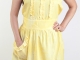 Yellow Ruffle Apron by Ann Perry Designs