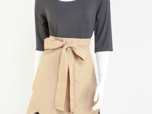 Teal Reversible Half Apron