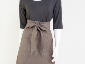 Hostess Half Apron - Moss Tulip Style