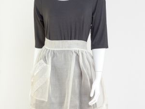 Vintage Flirty Sheer Apron
